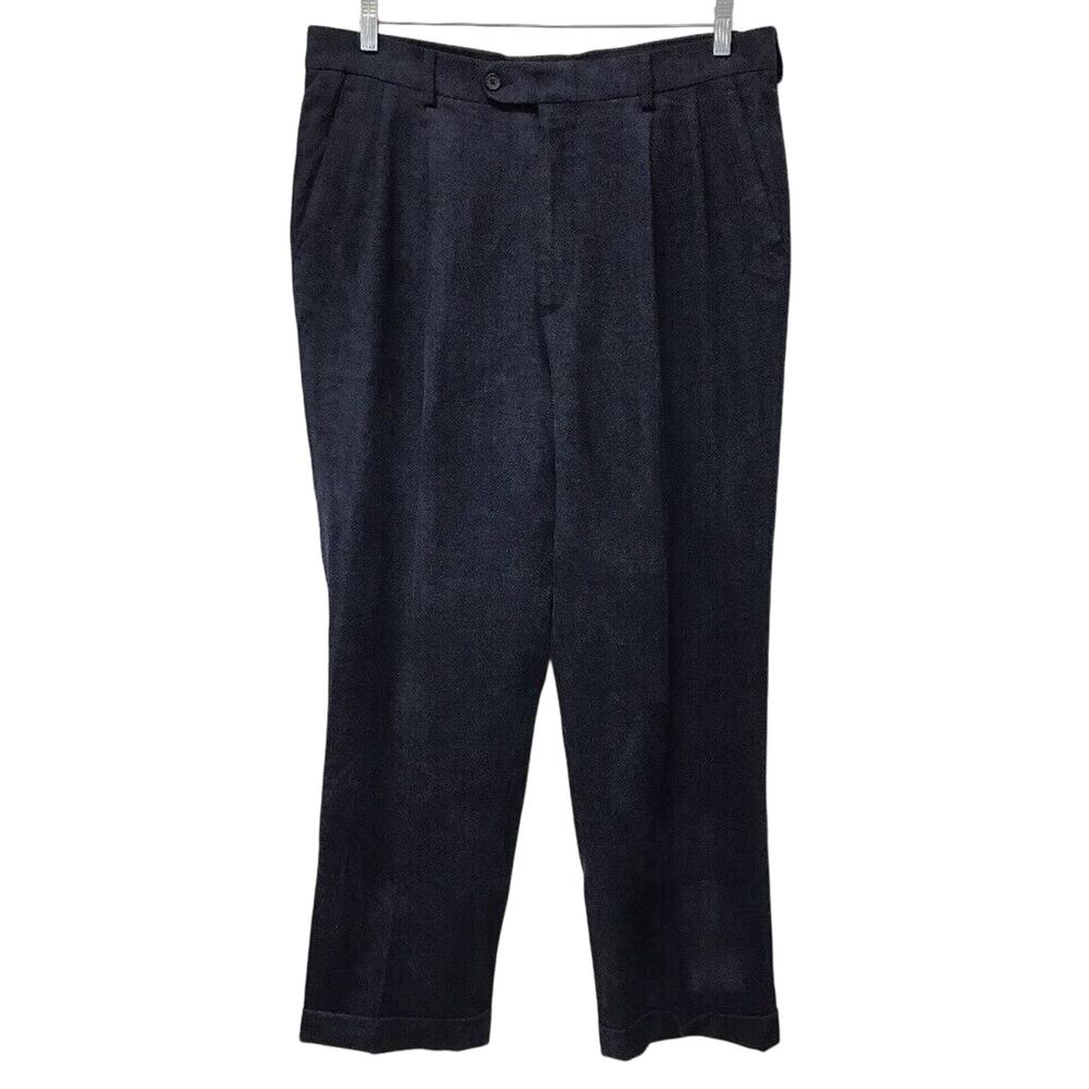 Linea Naturale Mens 36 Pants Blue Water Resistant Italy